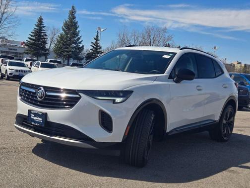 Summit White 2023 Buick Envision Preferred AWD