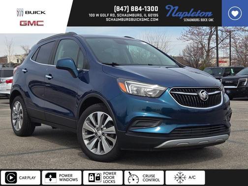Deep Azure Metallic 2020 Buick Encore Preferred
