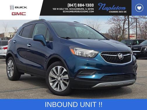 Deep Azure Metallic 2020 Buick Encore Preferred