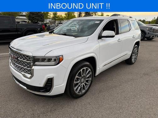 Summit White 2023 GMC Acadia Denali