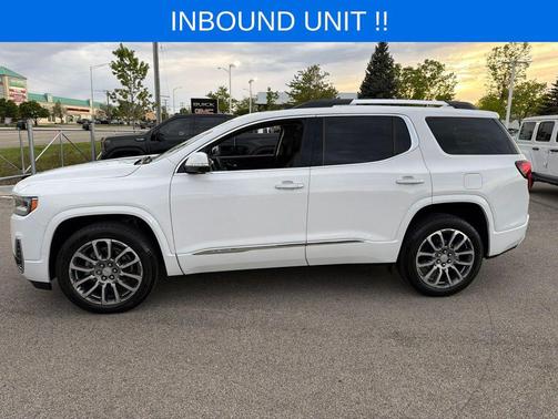 Summit White 2023 GMC Acadia Denali