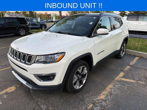 White Clearcoat 2020 Jeep Compass Limited