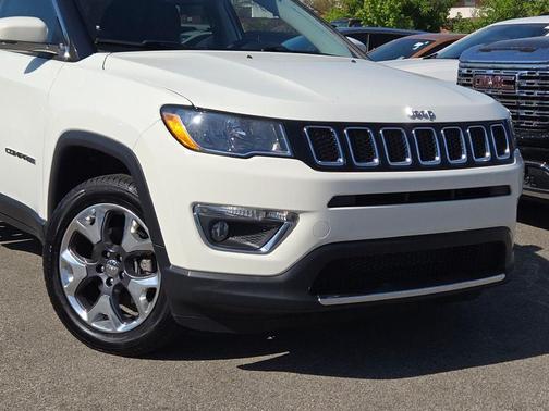 White Clearcoat 2020 Jeep Compass Limited