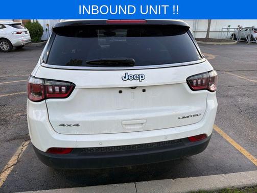 White Clearcoat 2020 Jeep Compass Limited