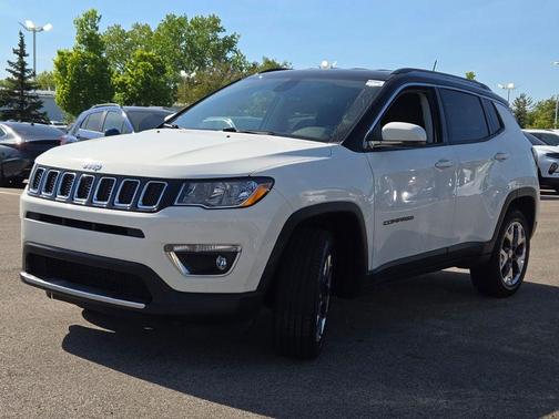 White Clearcoat 2020 Jeep Compass Limited