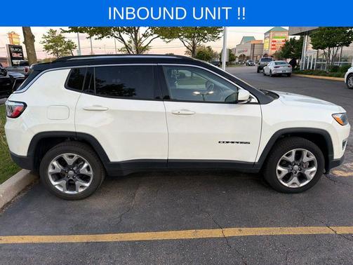 White Clearcoat 2020 Jeep Compass Limited