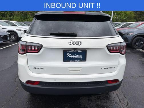 White Clearcoat 2020 Jeep Compass Limited