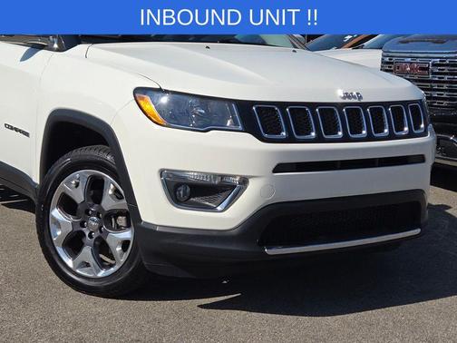 White Clearcoat 2020 Jeep Compass Limited