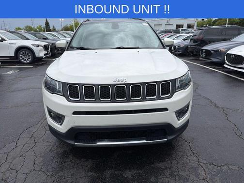 White Clearcoat 2020 Jeep Compass Limited