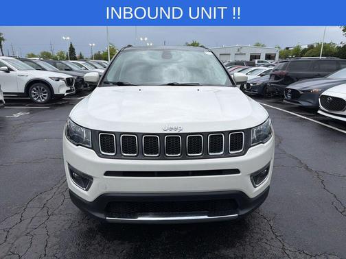 White Clearcoat 2020 Jeep Compass Limited