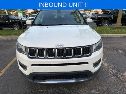 White Clearcoat 2020 Jeep Compass Limited