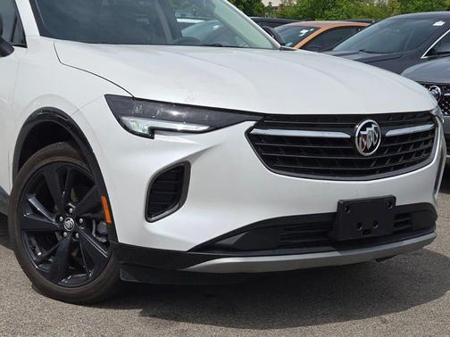 White Frost Tricoat 2023 Buick Envision Essence FWD