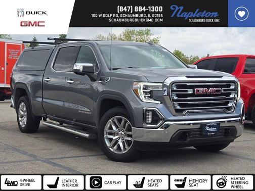Satin Steel Metallic 2022 GMC Sierra 1500 SLT