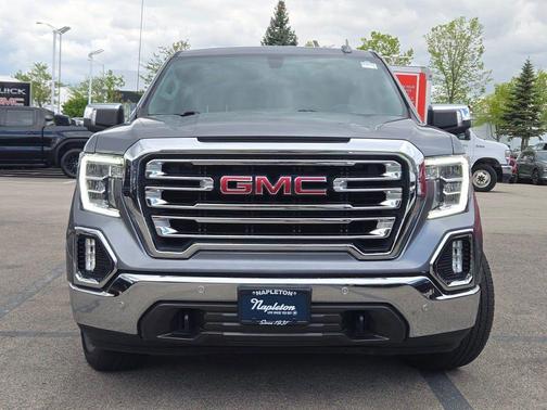 Satin Steel Metallic 2022 GMC Sierra 1500 SLT
