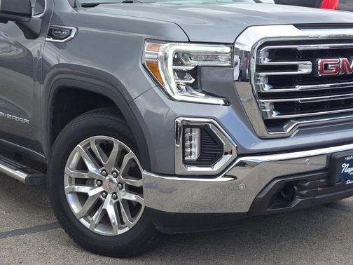 Satin Steel Metallic 2022 GMC Sierra 1500 SLT