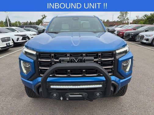 Dynamic Blue Metallic 2023 GMC Canyon AT4X