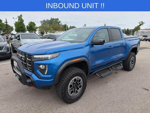 Dynamic Blue Metallic 2023 GMC Canyon AT4X