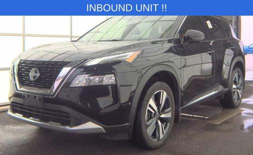 Super Black 2023 Nissan Rogue Platinum