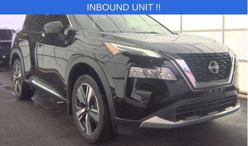 Super Black 2023 Nissan Rogue Platinum