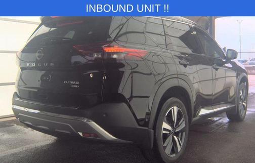 Super Black 2023 Nissan Rogue Platinum
