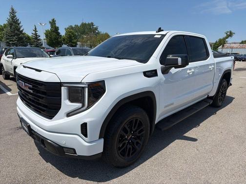 Summit White 2024 GMC Sierra 1500 Elevation