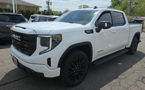Summit White 2024 GMC Sierra 1500 Elevation