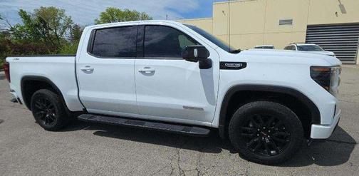 Summit White 2024 GMC Sierra 1500 Elevation