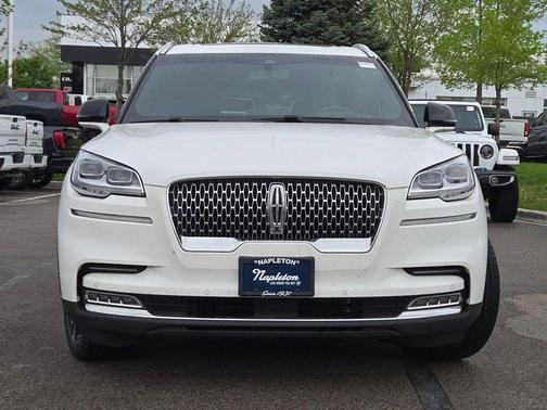 Pristine White 2021 Lincoln Aviator Reserve AWD