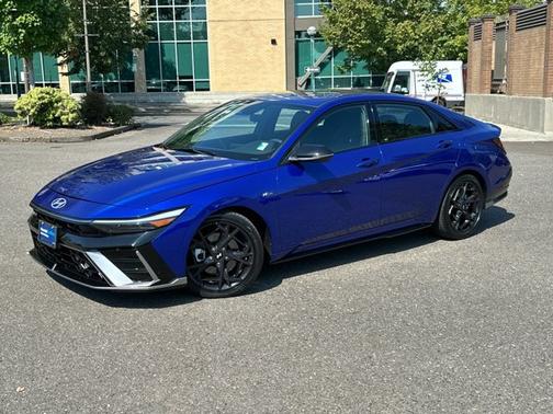 Blue 2024 Hyundai ELANTRA N Line