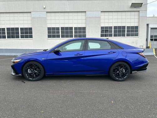 Blue 2024 Hyundai ELANTRA N Line