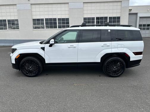White 2026 Hyundai SANTA FE HEV Calligraphy