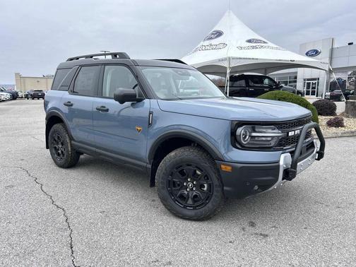 Azure Gray Metallic Tri-Coat 2025 Ford Bronco Sport Badlands