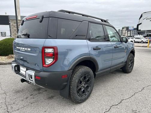 Azure Gray Metallic Tri-Coat 2025 Ford Bronco Sport Badlands