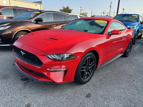 Red 2020 Ford Mustang EcoBoost Premium