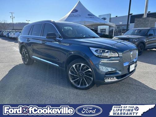 Blue Diamond Metallic 2020 Lincoln Aviator Reserve AWD
