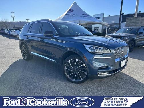 Blue Diamond Metallic 2020 Lincoln Aviator Reserve AWD