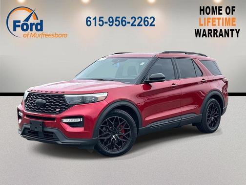 Rapid Red Metallic Tinted Clearcoat 2021 Ford Explorer ST