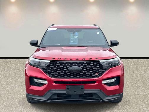 Rapid Red Metallic Tinted Clearcoat 2021 Ford Explorer ST
