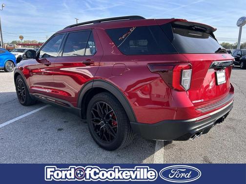Rapid Red Metallic Tinted Clearcoat 2021 Ford Explorer ST