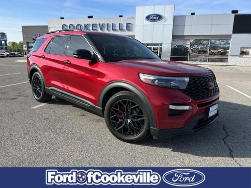 Rapid Red Metallic Tinted Clearcoat 2021 Ford Explorer ST