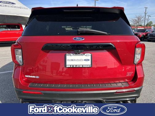 Rapid Red Metallic Tinted Clearcoat 2021 Ford Explorer ST