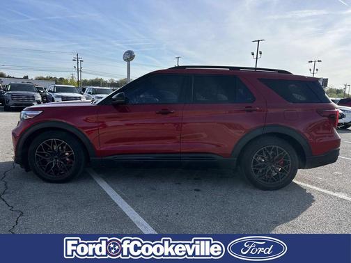 Rapid Red Metallic Tinted Clearcoat 2021 Ford Explorer ST