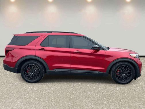 Rapid Red Metallic Tinted Clearcoat 2021 Ford Explorer ST