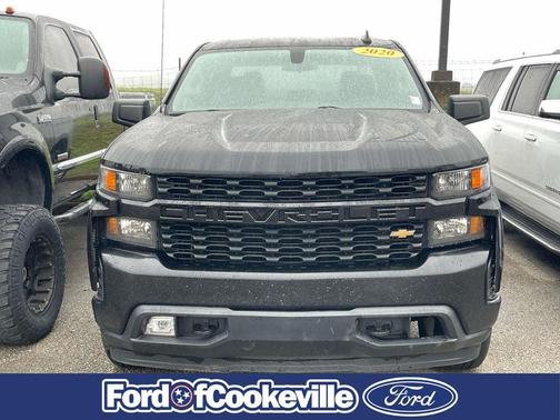 Black 2020 Chevrolet Silverado 1500 Custom