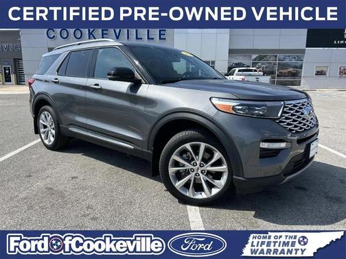Carbonized Gray Metallic 2023 Ford Explorer Platinum