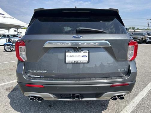 Carbonized Gray Metallic 2023 Ford Explorer Platinum