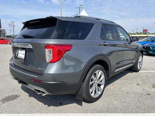 Carbonized Gray Metallic 2023 Ford Explorer Platinum