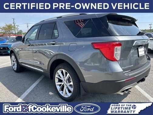 Carbonized Gray Metallic 2023 Ford Explorer Platinum