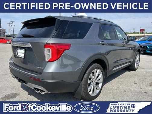 Carbonized Gray Metallic 2023 Ford Explorer Platinum