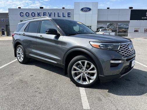Carbonized Gray Metallic 2023 Ford Explorer Platinum